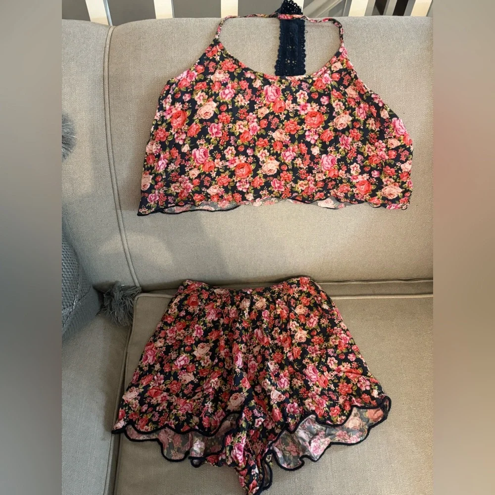 Abercrombie & Fitch Floral Matching Set